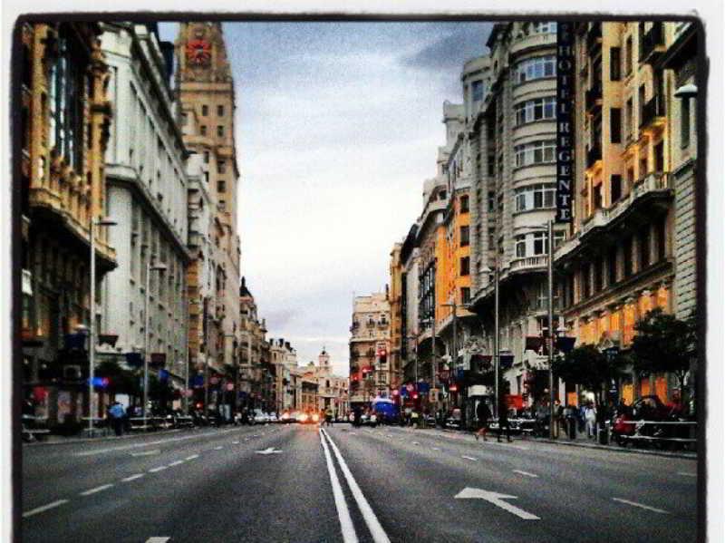 Gran Via Sol Apartamentos มาดริด ภายนอก รูปภาพ